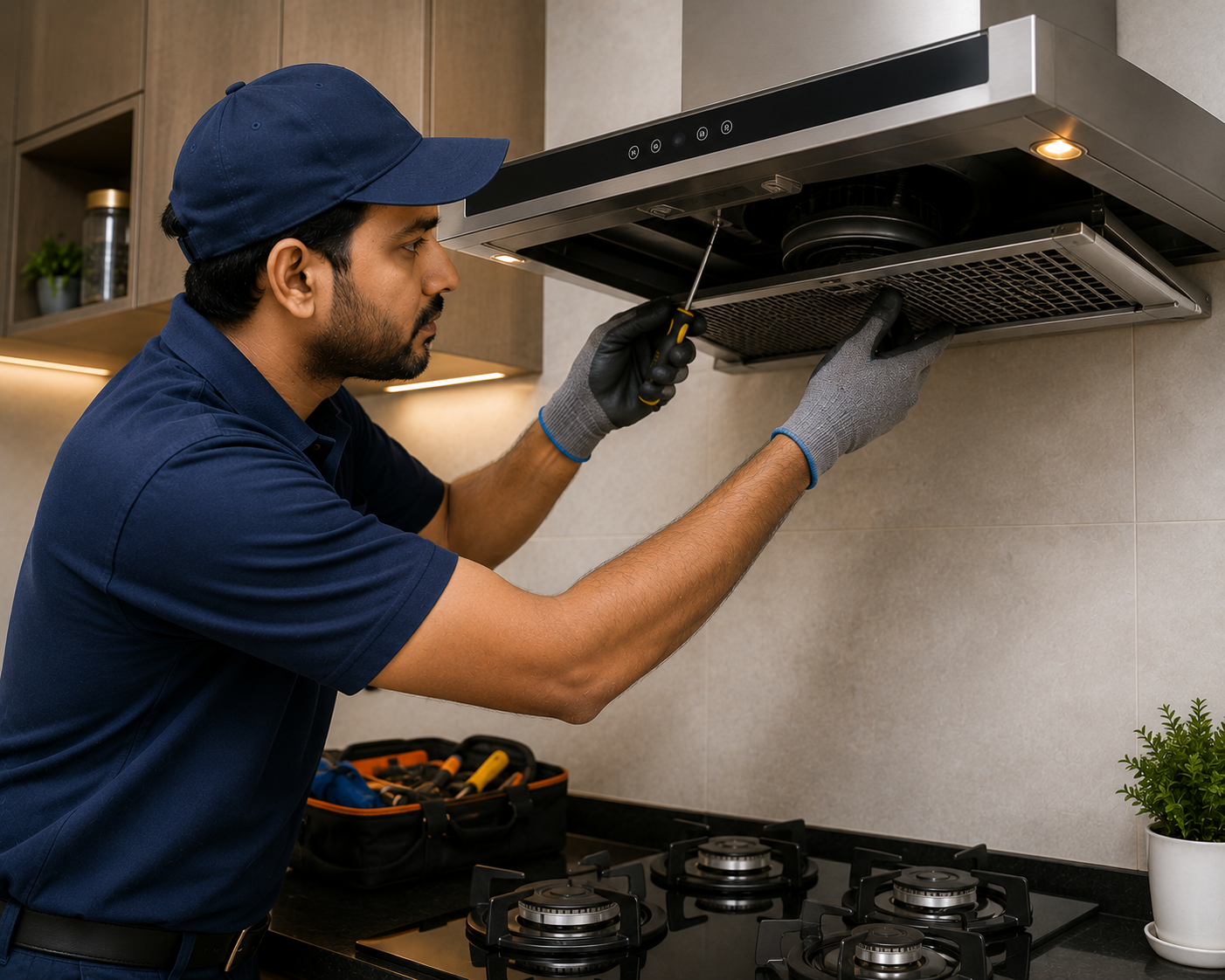 Professional Kitchen Chimney Repair Service